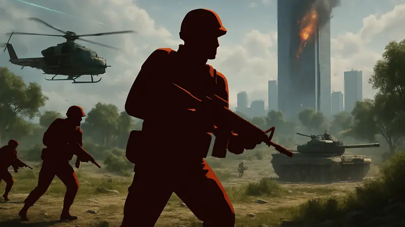 Обновление Battlefield 6: скриншот игрового процесса с улучшенной графикой и солдатами.