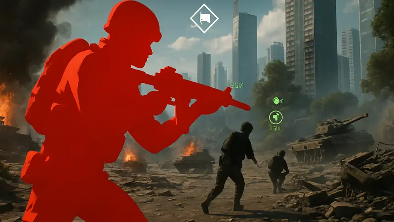 Скриншот игрового процесса Battlefield 6 с исправленными иконками интерфейса после обновления.