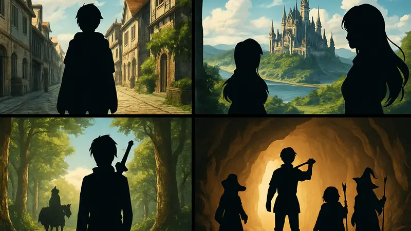 Кадры из популярных исекай аниме, доступных на Netflix