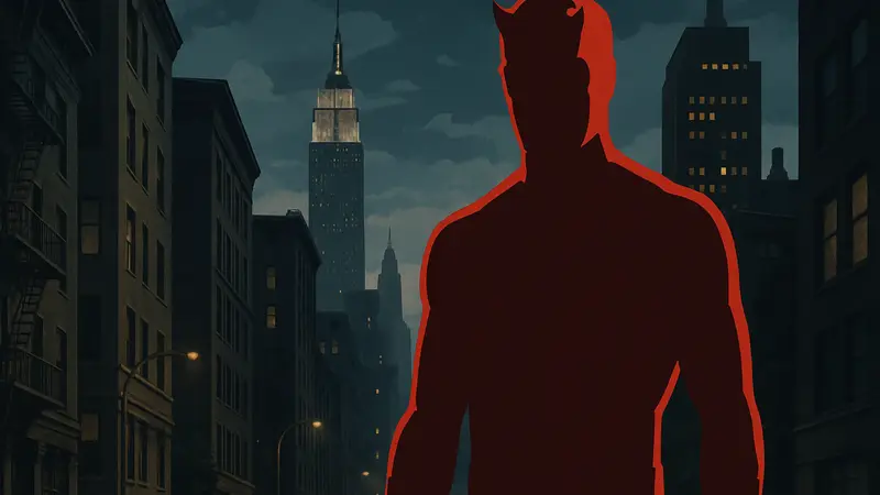 Чарли Кокс в промо второго сезона «Сорвиголовы: Рождённый заново»