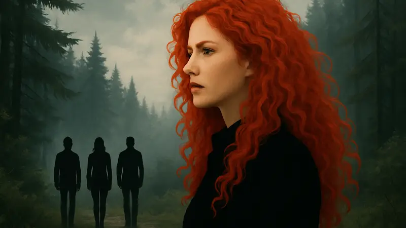 Фотография актрисы Рэйчел Лефевр в образе вампирши Виктории из фильма «Сумерки».