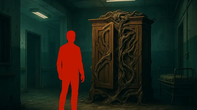Искажённый шкаф в Resident Evil Requiem, который нужно открыть