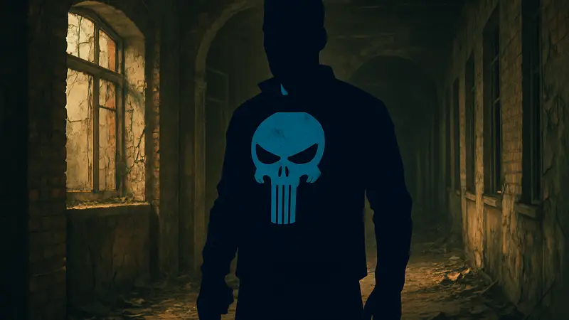 Джон Бернтал в образе Фрэнка Касла из сериала «Каратель: Последнее убийство»