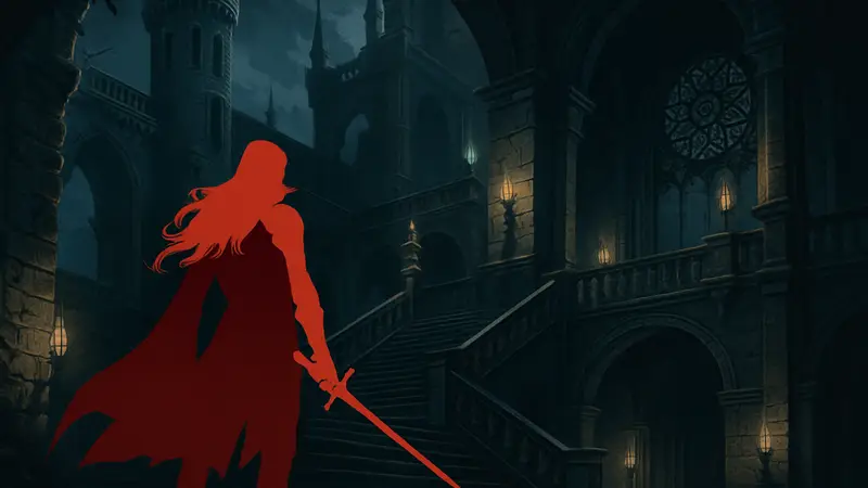 Альтернативный замок в Castlevania: Symphony of the Night с Алукардом