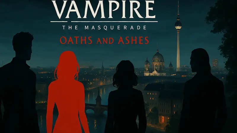 Vampire The Masquerade Oaths and Ashes: Берлин ночью, анонс новой RPG игры.