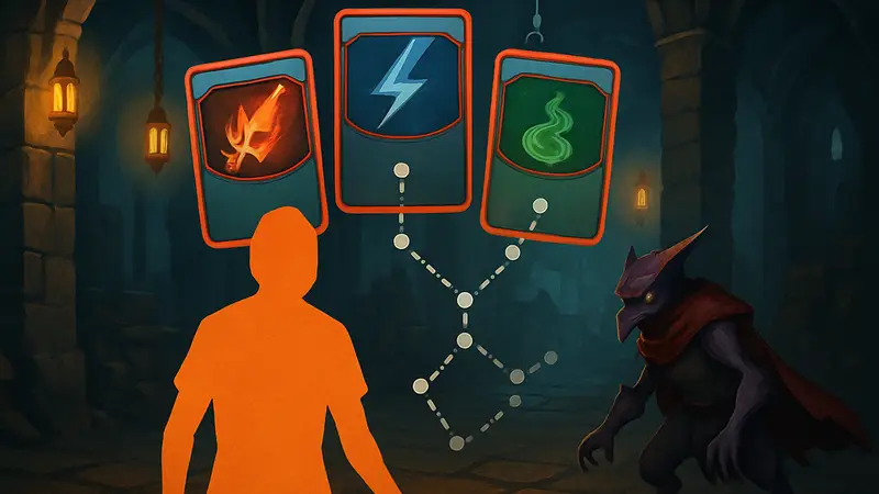 Игровой процесс Slay the Spire 2, иллюстрация механики RNG и карт.