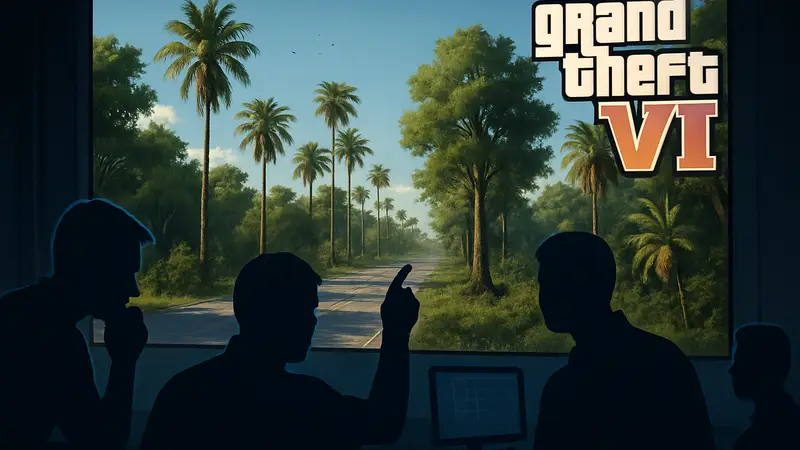 Фанаты GTA 6 разглядывают кадр с деревьями из трейлера игры