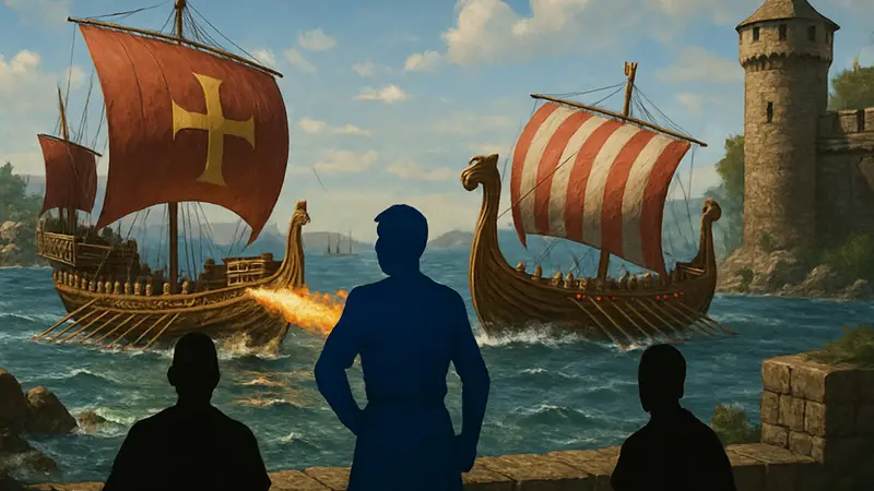 Обновление Age of Empires 2: Definitive Edition с новыми боевыми кораблями и морской механикой.