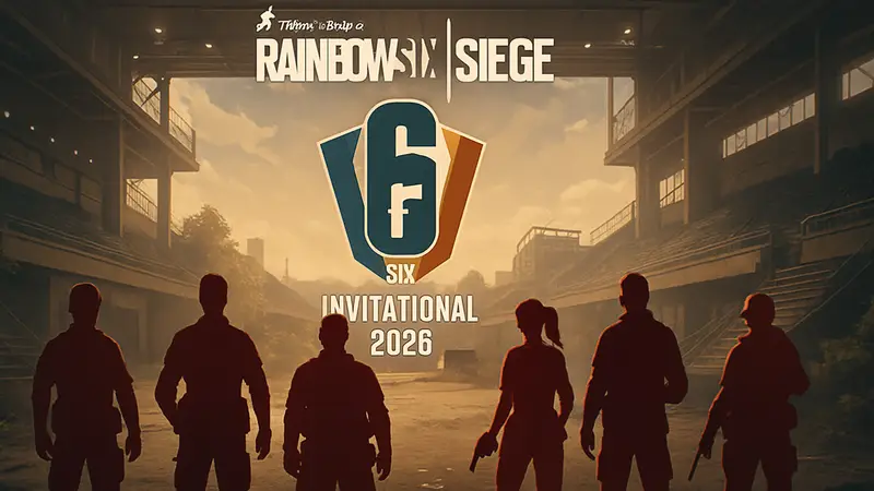 Логотип Rainbow Six Siege и Six Invitational 2026