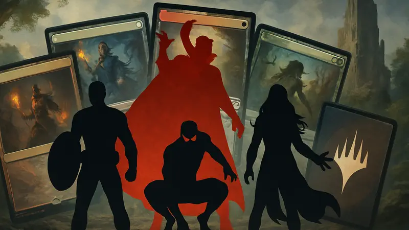Командиры Marvel в Magic The Gathering, карты MTG, супергерои Marvel.
