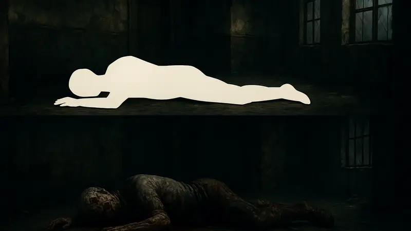 Сравнение цензурированных и оригинальных трупов в игре Resident Evil Requiem.