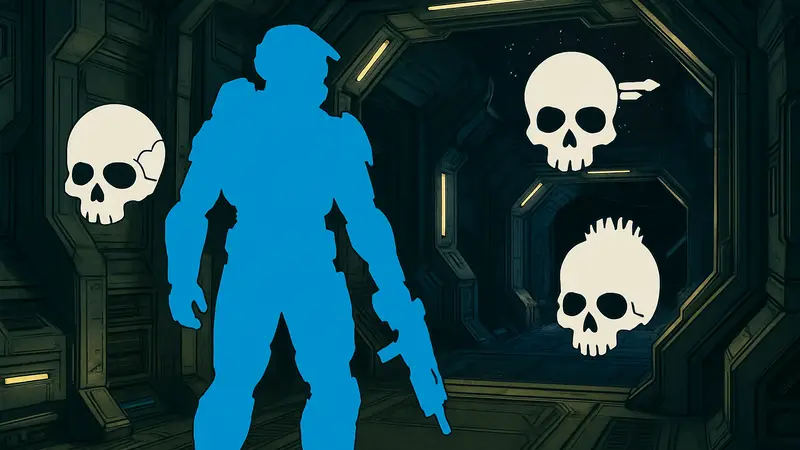 Гайд по поиску коллекционных черепов Malfunction, Johnny Ammo Seed и Leadhead в Halo Campaign Evolved.
