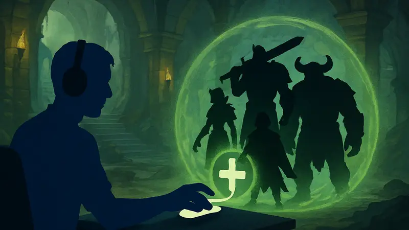 Игрок WoW Midnight хилит группу одной кнопкой, демонстрируя необычный билд.