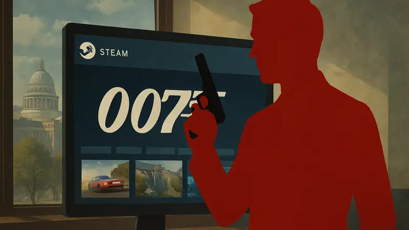 007 First Light лидирует в чартах Steam, агент 007 с пистолетом