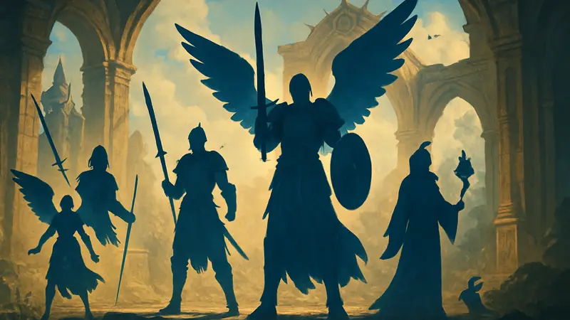 Банда «Зефириты Тириэль» для настольной игры Warhammer Underworlds, включая Владык Царств и духа Тзула