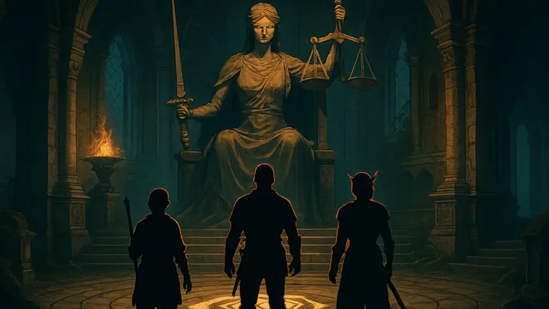 Головоломка Палаты Правосудия в Baldur's Gate 3, решение BG3, Wyrmway