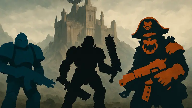 Миниатюры Warhammer: Защитники Великого Бастиона, Мирмидоны-разрушители и Капитан Бадрукк