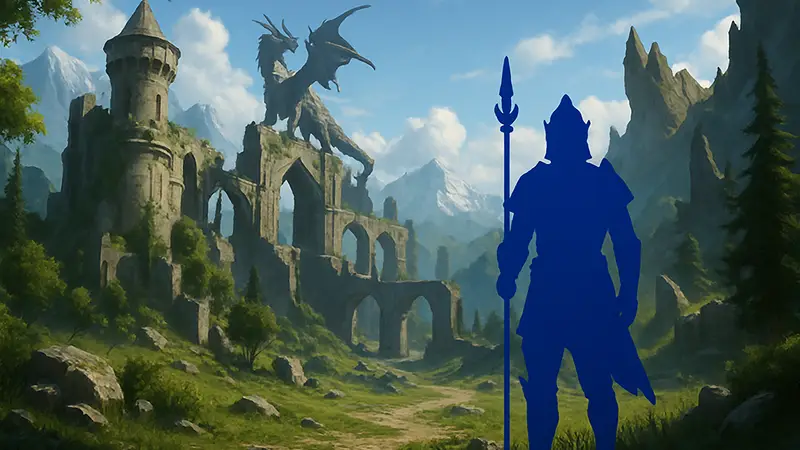 Концепт-арт или скриншот невышедшей ролевой игры AionGuard от Avalanche Studios.