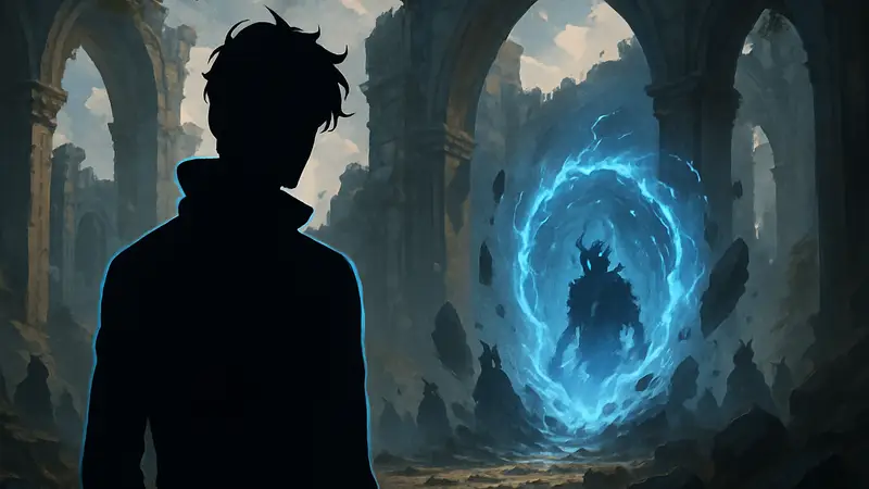 Иллюстрация главного героя Сон Джин-Ву из Solo Leveling, анонсирующая новую арку.