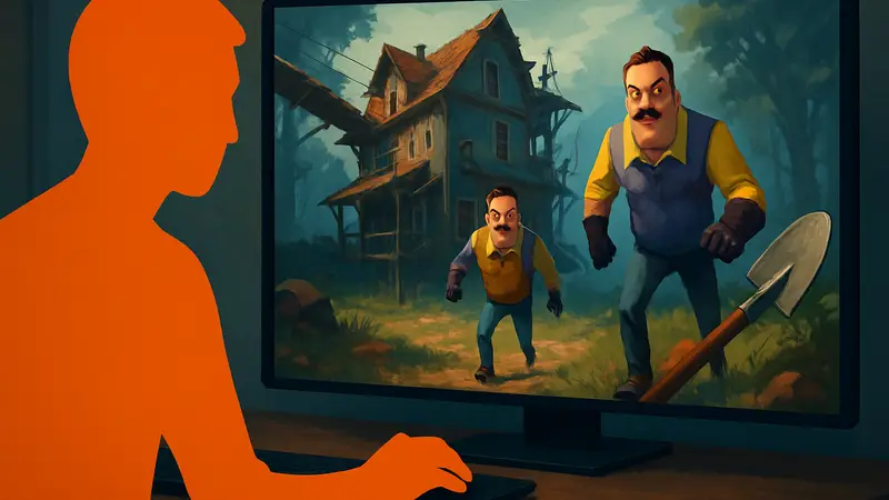 Геймплей Hello Neighbor 3 в Steam