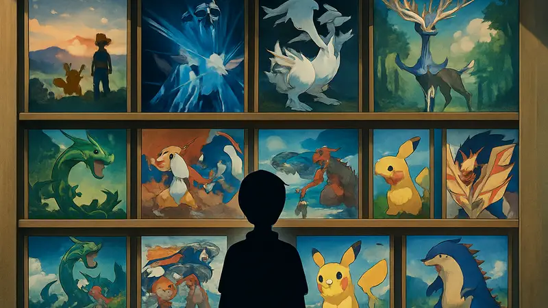 Обложки 10 различных игр Pokémon, демонстрирующие их разнообразие