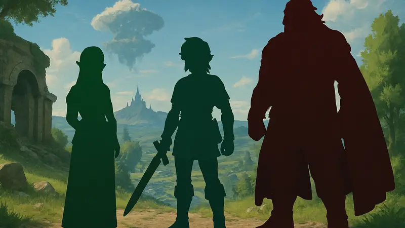 Фигурки Zelda, Link и Ганондорф из The Legend of Zelda: Tears of the Kingdom от Hasbro