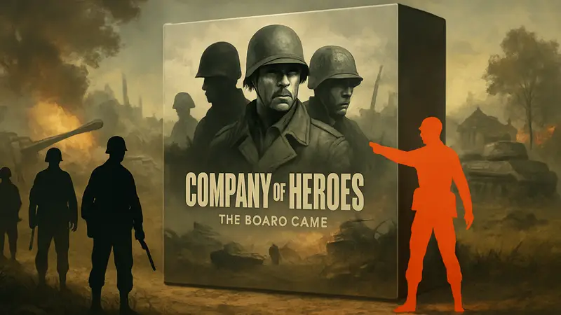 Коробка настольной игры Company of Heroes: The Board Game, вторая редакция