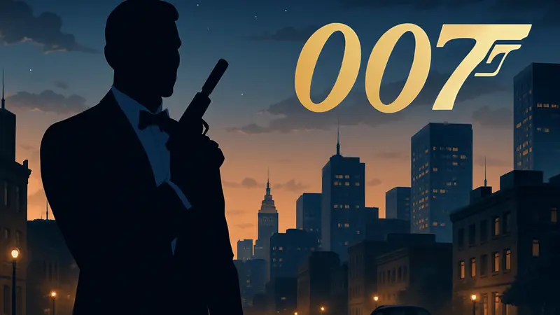 Главный герой 007 First Light и логотип игры на фоне промокода.
