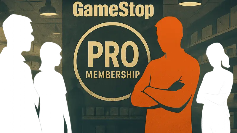Логотип программы лояльности GameStop Pro Membership
