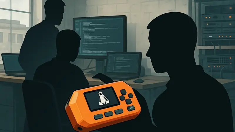Изображение нового сетевого гаджета Flipper на базе Linux для разработчиков.