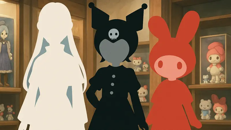 Куклы Licca-chan в образах Frieren, Куроми и My Melody