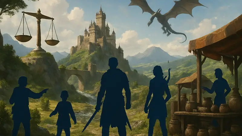 Игровая сцена из Crimson Desert, демонстрирующая фэнтези-мир и его механики