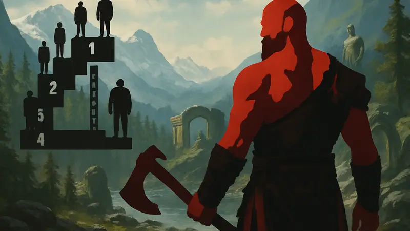 Кратос из God of War, рейтинг игр серии PlayStation