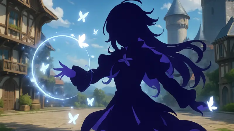 Линнея из Genshin Impact 6.5 в анимационном трейлере, демонстрирующая способности