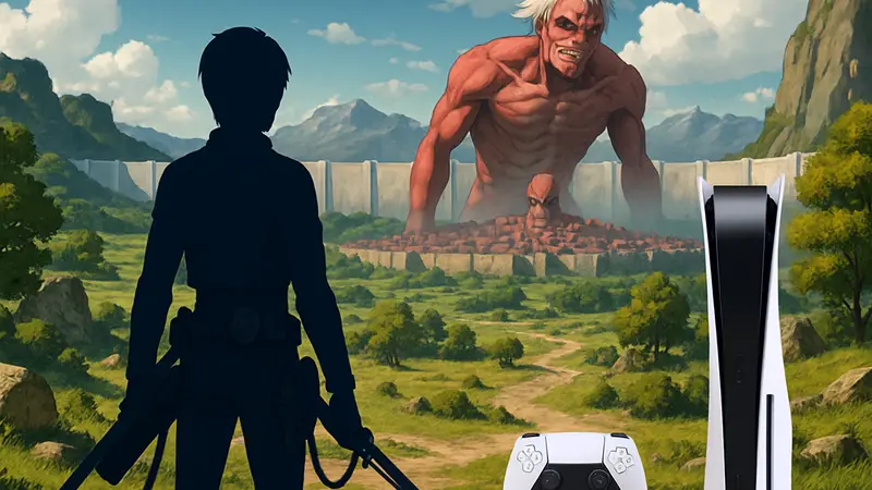 Attack on Titan 3, открытый мир, геймплей на PlayStation 5