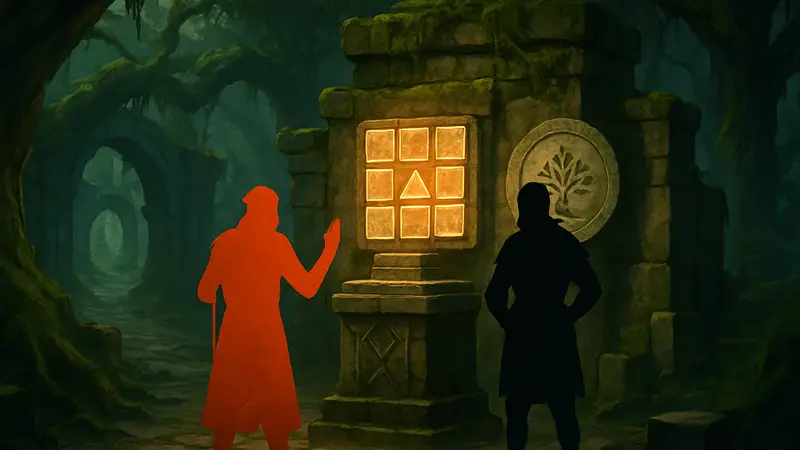 Головоломки «Путь Загадок» в Diablo 4 в Лабиринтной Роще