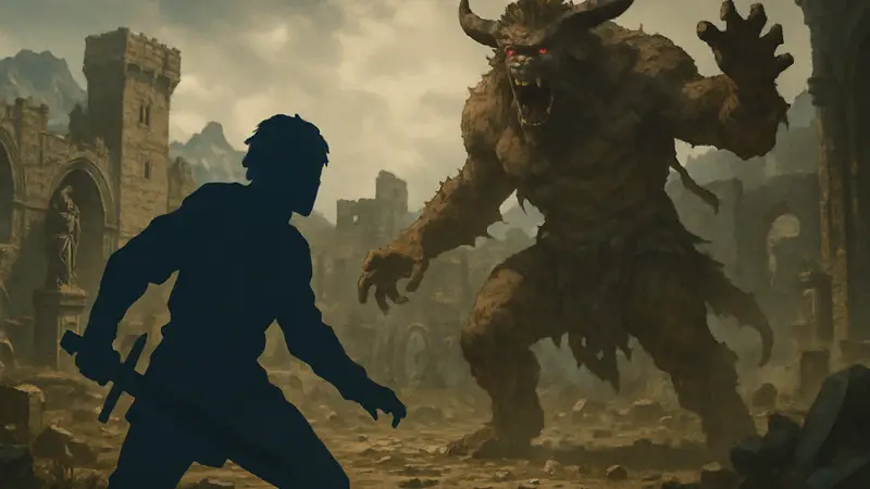 Кадр из игры Crimson Desert, показывающий низкую производительность и размытую графику на PS5/PS5 Pro.