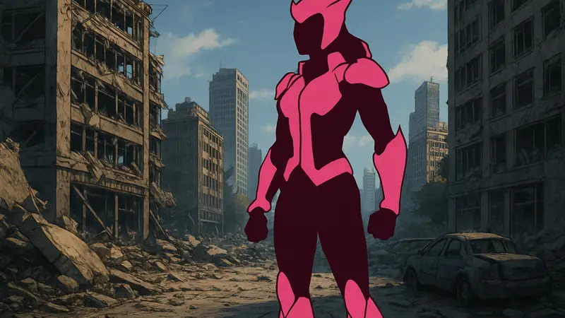 Tech Jacket из Invincible, возможно, сменивший пол в четвёртом сезоне сериала.