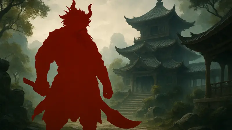 Фантастический арт персонажа Чжун Куй из игры Black Myth: Zhong Kui, будущего сиквела Black Myth: Wukong на PS5.