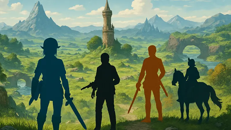 Сравнение игр с открытым миром, включая The Legend of Zelda: Breath of the Wild