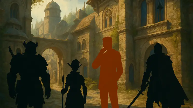 Артворк из Baldur's Gate 2, персонажи из RPG