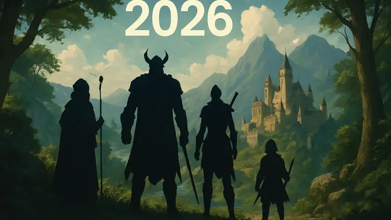 Ожидаемые RPG 2026 года, персонажи фэнтези, ролевые игры