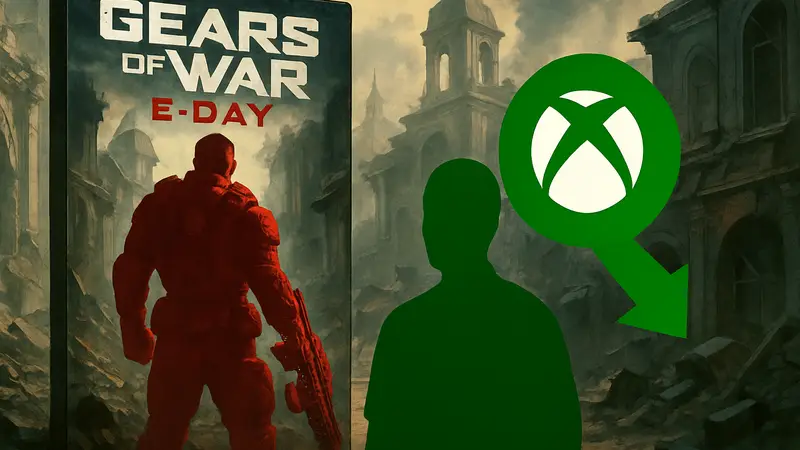 Обложка игры Gears of War: E-Day и логотип Xbox Game Pass