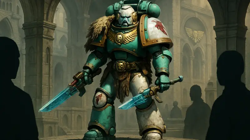 Фигурка Цинь Са из Warhammer: The Horus Heresy от JoyToy