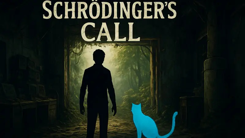 Логотип или ключевой арт игры Schrödinger's Call, самой высокооцененной в 2026 году.