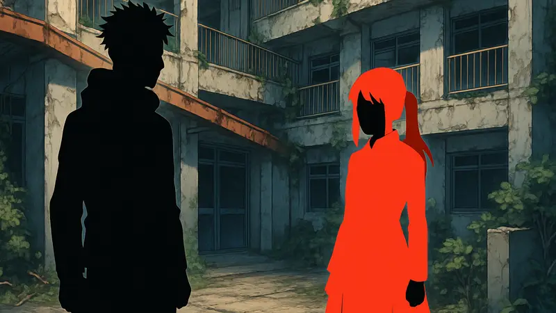 Персонажи Jujutsu Kaisen: Юдзи Итадори и Чихару Миягуни