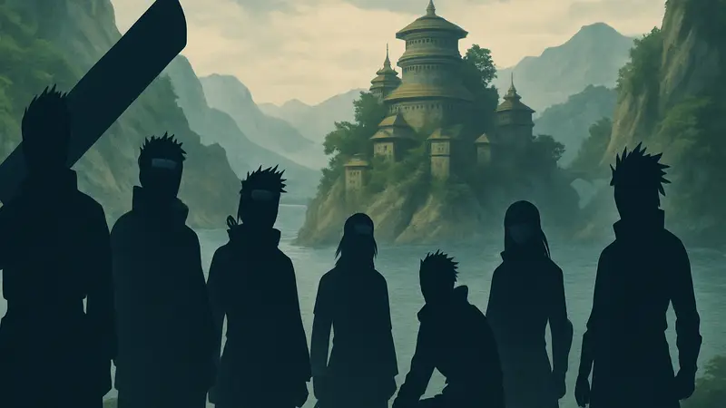 Персонажи Наруто из деревни Киригакуре: Кисаме, Забуза и другие