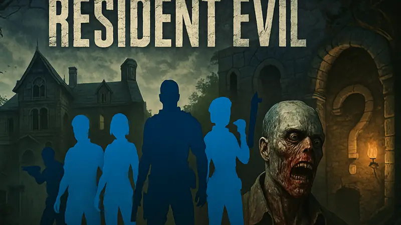 Обложка игры Resident Evil, персонажи серии, зомби, сюжетные тайны франшизы