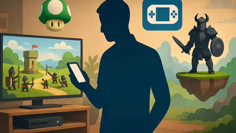 Обложка еженедельной рубрики The Wrapp от Pocket Gamer, с игровыми элементами.