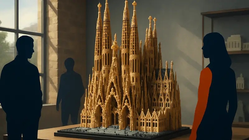 Набор LEGO Sagrada Familia из 12060 деталей, крупнейший конструктор LEGO Architecture.